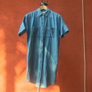 MADEWELL Denim shirt dress